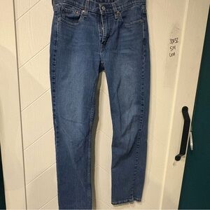 Levi's 514 Straight Fit‎ Blue Jeans W30 L32 Classic Mid Rise Denim Everyday Wear